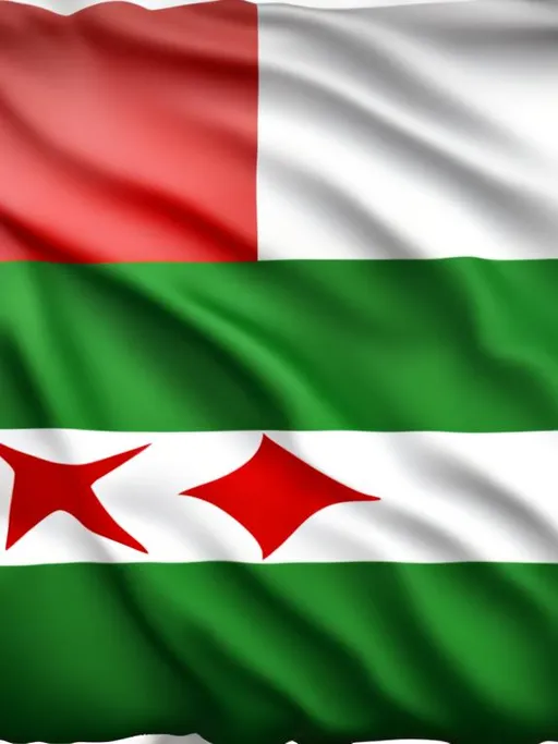 Prompt: Abkhazia flag 