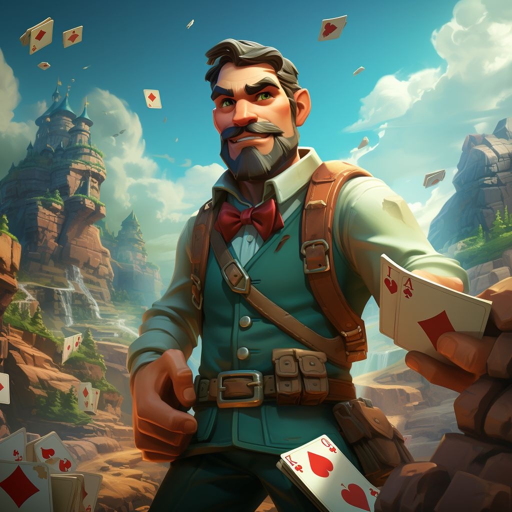 Prompt: clash royale gameplay 3d, in the style of golden age illustrations, ominous landscapes, dark green and light crimson, strong facial expression, light sky-blue and dark white, depth-defying murals, vignetting