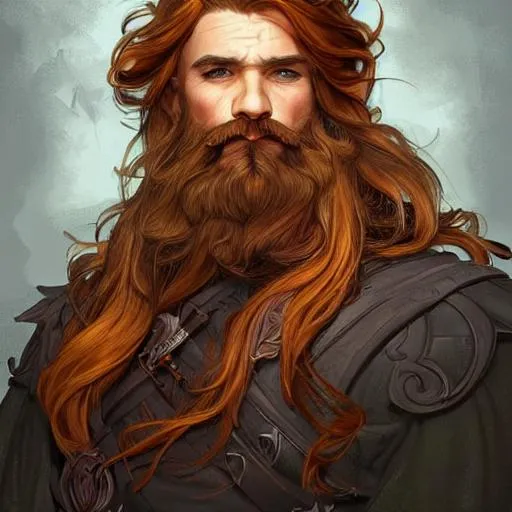 portrait of a handsome male, halfling, druid, D&D, f... | OpenArt