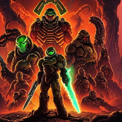 Prompt: Doom Eternal