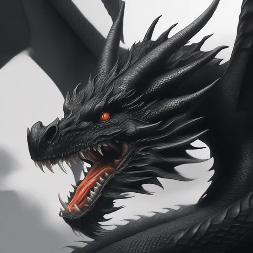 Prompt: Black Dragon