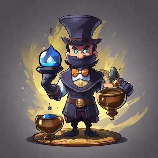 Prompt: Shadow Elixir, masterpiece, best quality, in cartoon style