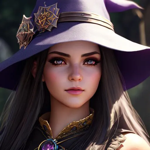 Prompt: extremely realistic, hyperdetailed, witch girl, RPG, D&D, highly detailed face, highly detailed eyes, full body, whole body visible, full character visible, soft lighting, high definition, ultra realistic, unreal engine 5, 8K, digital art