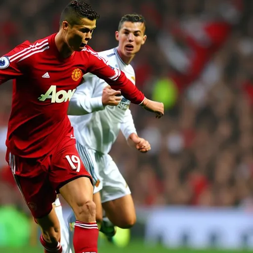 Prompt: Christiano Ronaldo Manchester United 