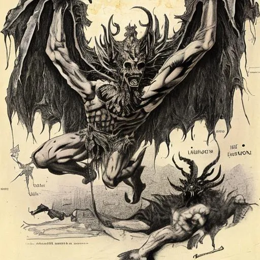 The Demon Choronzon of Labe | OpenArt