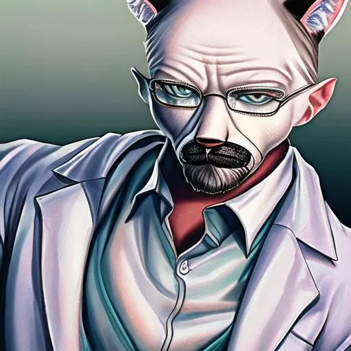 Prompt: walter white furry