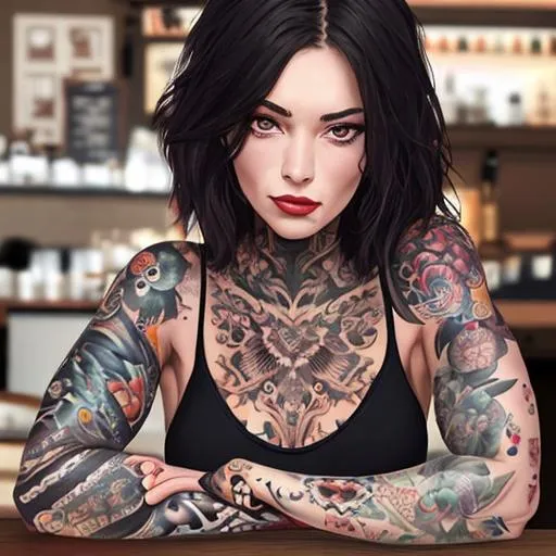 1,864 Bad Girl Tattoo Royalty-Free Images, Stock Photos & Pictures |  Shutterstock