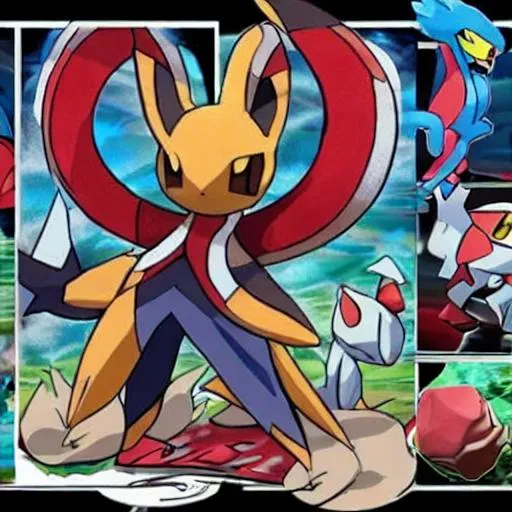 Prompt: pokemon scizor




