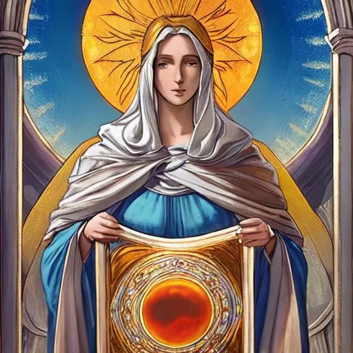 Prompt: sophia pistis, sol
