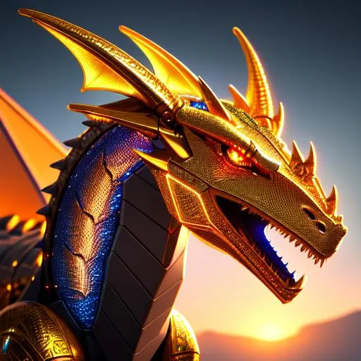 Prompt: headshot of a robotic dragon, shiny, reflective, perfect composition, hyperrealistic, super detailed, 8k, high quality, trending art, trending on artstation, sharp focus, studio photo, intricate details, highly detailed, Trending on Artstation, Cozy wallpaper, Pastel colors, soft lighting