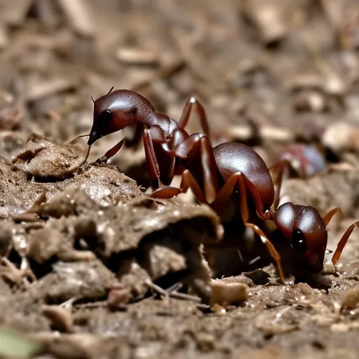 Prompt: The Ant and the Dove:

One hot day, an ant was searching for some water. After walking around for some time, she came to a spring. To reach the spring, she had to climb up a blade of grass. While making her way up, she slipped and fell into the water.

She could have drowned if a dove up a nearby tree had not seen her. Seeing that the ant was in trouble, the dove quickly plucked a leaf and dropped it into the water near the struggling ant. The ant moved towards the leaf and climbed up onto it. Soon, the leaf drifted to dry ground, and the ant jumped out. She was safe at last.

Just at that time, a hunter nearby was about to throw his net over the dove, hoping to trap it.

Guessing what he was about to do, the ant quickly bit him on the heel. Feeling the pain, the hunter dropped his net. The dove was quick to fly away to safety.

One good turn begets another.