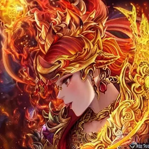 Prompt: Ifrit for profile picture, Full HD, highly detailed, full body, perfect composition, face detailed, complex intricate detail and quality, more detailed, ported.