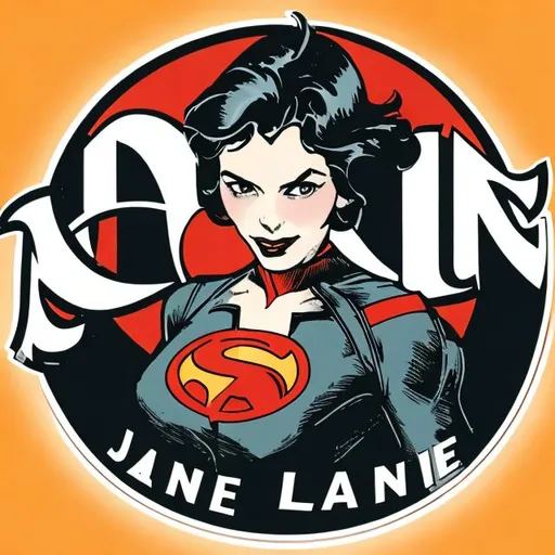 Prompt: A logo that says JANE LANE