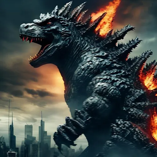 Prompt: Godzilla,HD,4K,Releastic