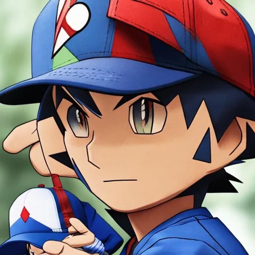 Prompt: Show ash ketchum as a real boy in real life. photorealistic. hyperrealistic.