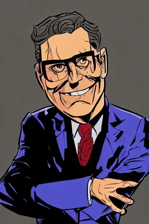 High Definition, Bill Gates as an Anime Character.