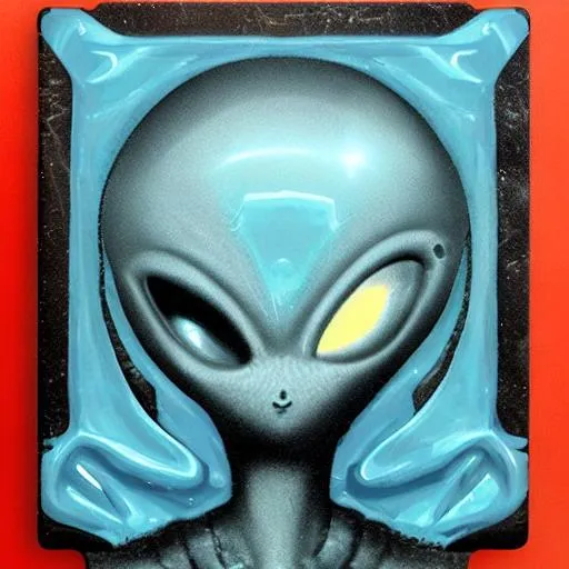 Amor Pela Paz Do Mascote Alienígena Azul Bonito Ilustração do Vetor -  Ilustração de isolado, planeta: 221645453