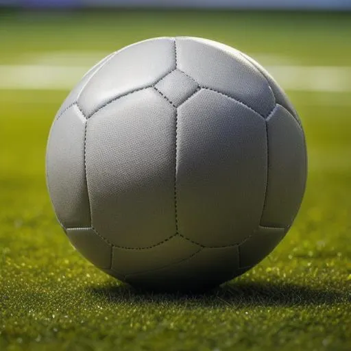 Prompt: Create the state-of-art image of an perfect highly detailed spherical ball of soccer floating on the detailed surface of a realistic Football pitch, centered, fit in frame, intricate details, reflective, harmony, high contrast, balance of tones, focus sharp, high resolution,  UHD engine 5, HDR, Octane 3D, 256K.