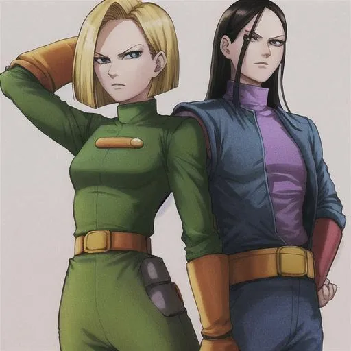 Prompt: android 17 and 18