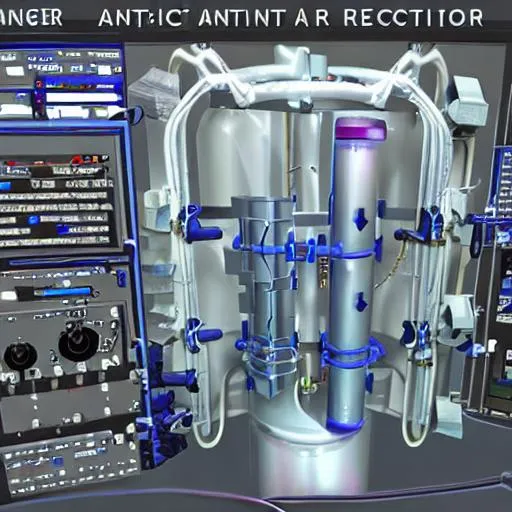 Prompt: Antimatter reactor 