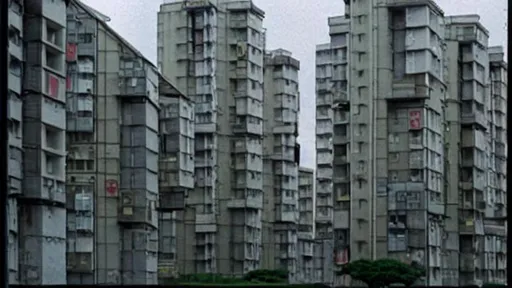 Prompt: tokyo + soviet bloc mass housing
