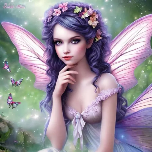 Prompt: Beautiful fairy