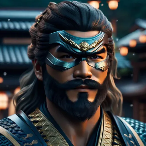 Prompt: Portrait of {  Ninja Aquaman } in  {edo era Japan}, perfect composition, hyperrealistic, super detailed, 8k, high quality, trending art, trending on artstation, sharp focus, studio photo, intricate details, highly detailed,happy face, by greg rutkowski