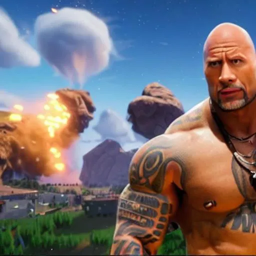 Como jogar com The Rock em Fortnite