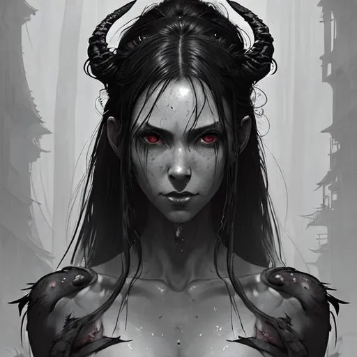 1girl, breathtaking evocative tall lanky Yurei dark... | OpenArt