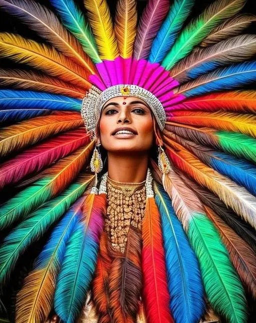 Prompt: Indian color