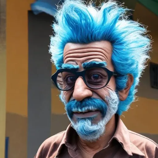 Prompt: Mexican Rick sanchez 
