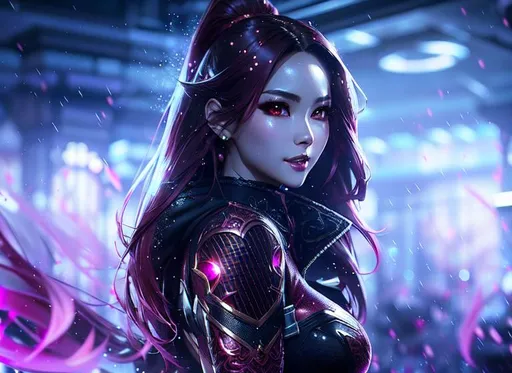 Prompt: splash art, by Greg rutkowski, hyper detailed perfect face,

beautiful kpop idol stretching, full body, long legs, perfect body, crimson red eyes, pure red eyea

high-resolution cute face, perfect proportions,smiling, intricate hyperdetailed pink hair, light makeup, sparkling, highly detailed, intricate hyperdetailed shining eyes,  

Elegant, ethereal, graceful,

HDR, UHD, high res, 64k, cinematic lighting, special effects, hd octane render, professional photograph, studio lighting, trending on artstation, 

