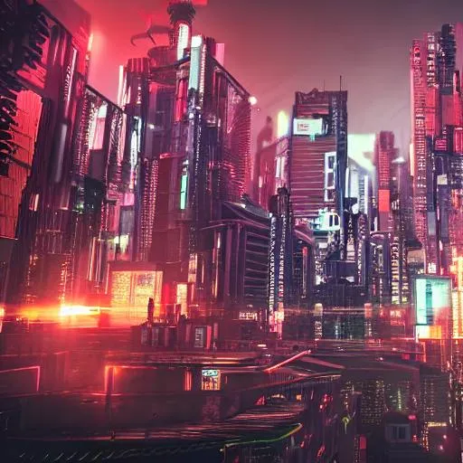 A cyberpunk styled city, full of chaos, smoky enviro... | OpenArt