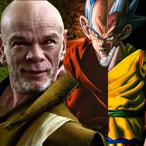 Prompt: Live action sequel to Dragonball Evolution featuring John Malkovich as Vegeta