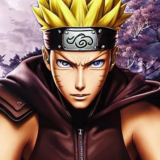 Naruto, Super saiyan, HD, UHD, HDR, Highly detailed