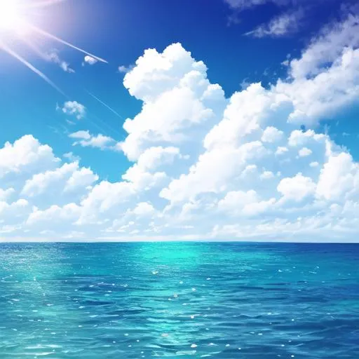 Prompt: open sea