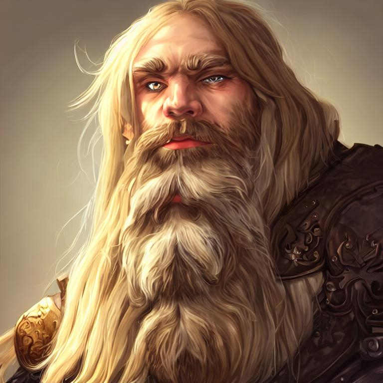 head and shoulders portrait of a stoic male dwarf ra... | OpenArt