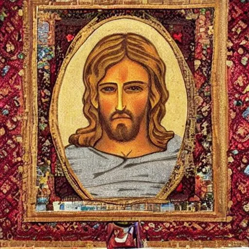 Prompt: jesus
