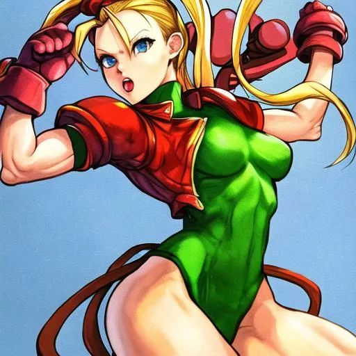 Prompt: Cammy Street Fighter