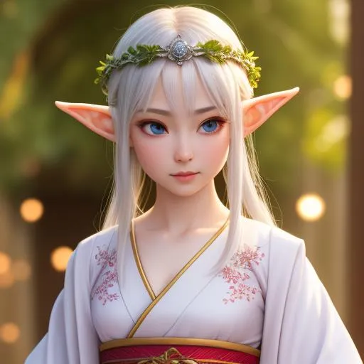 Realistic, insanely beautiful elf, thin_short_small_... | OpenArt