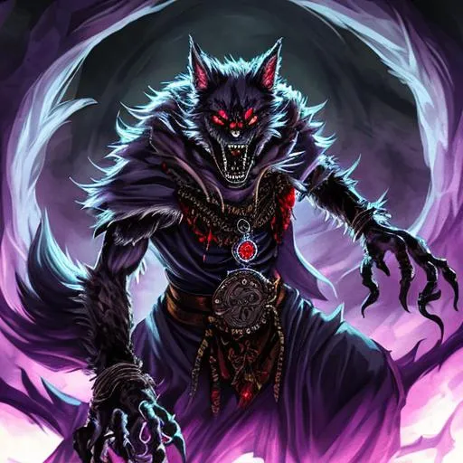 Prompt: lich werewolf
