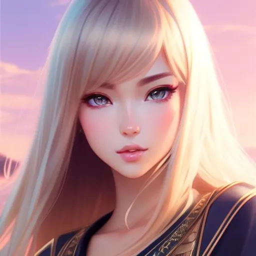 Prompt: Digital illustration by WLOP and Greg rutkowski, hyper detailed perfect face,

beautiful Caucasian-Japanese young female , model, icon, full body, long legs, perfect body, kawaii, pastel, makeup, intricately detailed gradation eyes, flawless sunkissed skin, breathtaking beauty , trending on artstation 

high-resolution cute face, stunning, breathtaking, beautiful,  perfect proportions,smiling, intricate hyperdetailed ombre hair, glam makeup, sparkling, highly detailed, hyper realistic skin, shiny skin,  intricate hyperdetailed shining eyes,  sunkissed skin, contoured skin, delicate facial features, iridescent makeup

Elegant, ethereal, graceful,

HDR, UHD, high res, 64k, cinematic lighting, special effects, hd octane render, professional photograph, studio lighting, trending on artstation