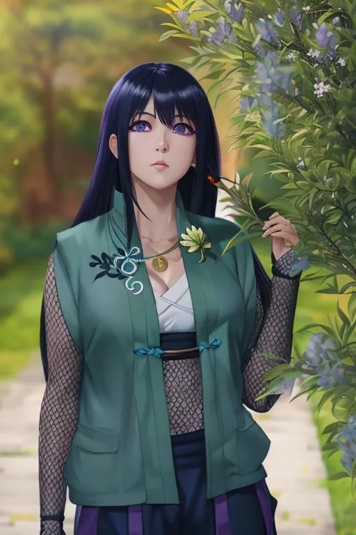 Hinata Hyuga As Hyperrealistic Beautiful Anime Style Openart