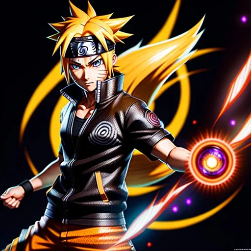 full body Art, Naruto anime, hyper detailed perfect