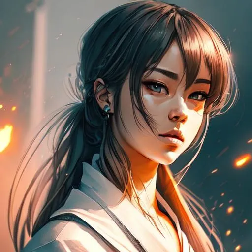 Prompt: Only face, pout face,
Samurai girl,Anime,
Mechanical, anime girl , Full HD render + immense detail + dramatic lighting + well lit  + fine | ultra - detailed realism, full body art, lighting, high - quality,  engraved | highly detailed |digital painting, artstation, concept art, smooth, sharp focus, Cute.