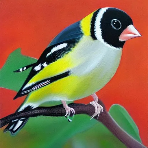 Beautiful Painting Of A Goldfinch OpenArt   Image L8fYmTm2 1681728961284 512.webp