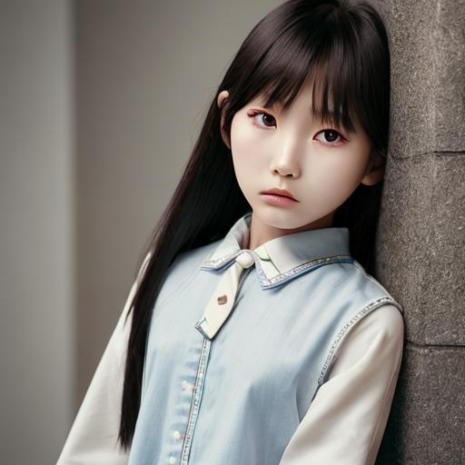 Model Korean Girl Photoshoot 10 Year Old Openart