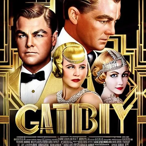 Prompt: Gatsby Gold