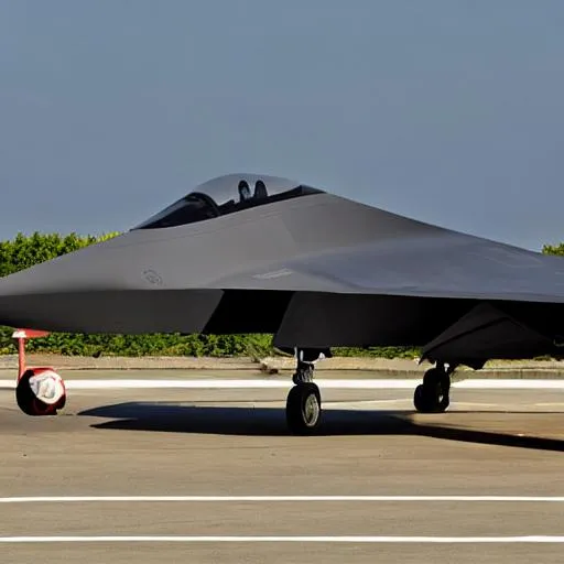 Prompt: photo stealth fighter