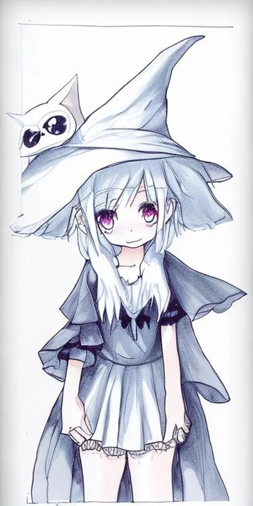 The Kawaii Halloween: Embracing Joy with Anime Chibi Art | by  Purplebubblestudio | Medium